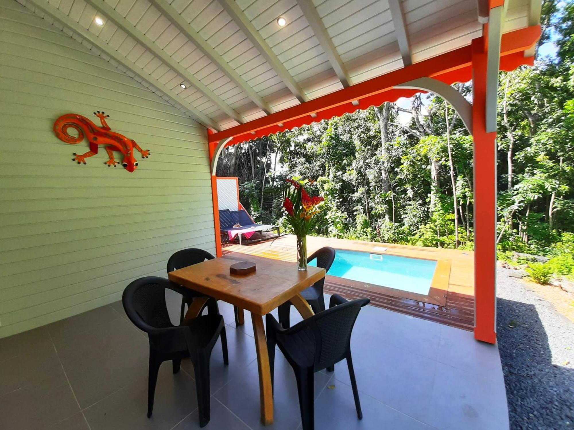 Caraibes Cottages Corail Piscine Privee A 900M De La Plage De Grande Anse Десе Екстериор снимка